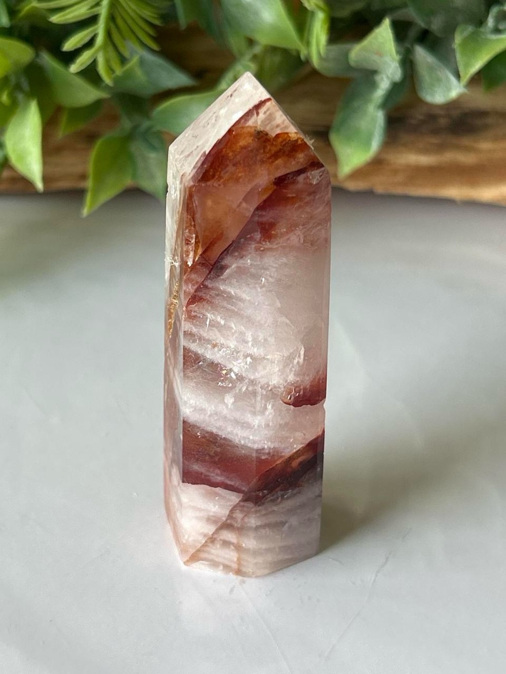 💎 Fire quartz crystal tower 3.15”